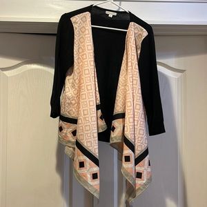 NY & Company drape sweater